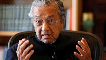 Former Malaysian Prime Minister Mahathir Mohamad (Reuters/Lai Seng Sin)