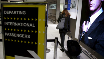 The departures area at Sydney International Airport, Australia (Reuters/David Gray)