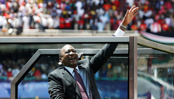 Kenya's President Uhuru Kenyatta (Reuters/Baz Ratner)