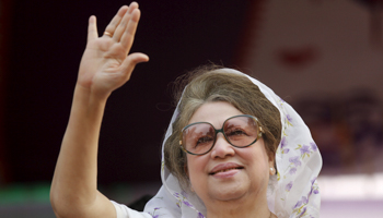 The Bangladesh Nationalist Party’s Khaleda Zia (Reuters/Andrew Biraj)