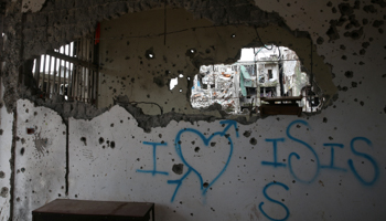 A building damaged in last year's Marawi siege (Reuters/Romeo Ranoco)