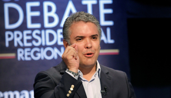 Presidential Candidate Ivan Duque (Reuters/Fredy Builes)