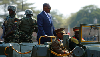 Burundi’s President Pierre Nkurunziza, July 1, 2017 (Reuters/Evrard Ngendakumana)