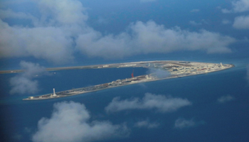 Subi Reef in the Spratly Islands (Reuters/Francis Malasig)