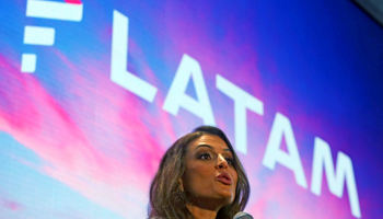 One of the most powerful women in Brazil, LATAM Brasil President Claudia Sender (Reuters/Paulo Whitaker)