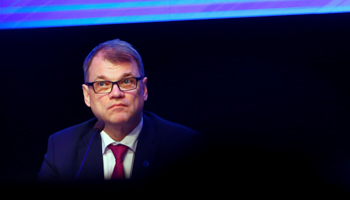 Finland's Prime Minister Juha Sipila (Reuters/Ints Kalnins)