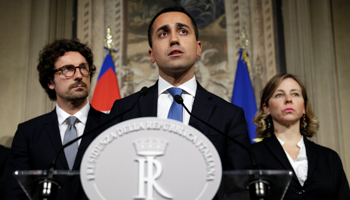 5-Star Movement leader Luigi Di Maio (Reuters/Max Rossi)