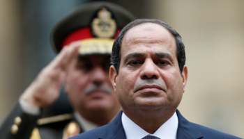 Egyptian President Abdel Fatah el-Sisi (Reuters/Charles Platiau)