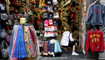 A souvenir shop in Brussels, Belgium (Reuters/Francois Lenoir)