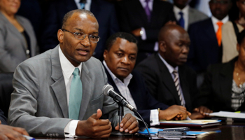 Kenya Central Bank Governor Patrick Njoroge (Reuters/Thomas Mukoya)