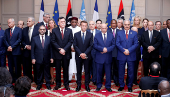 Participants of the Paris International Conference on Libya, May 29 (Reuters/Etienne Laurent)
