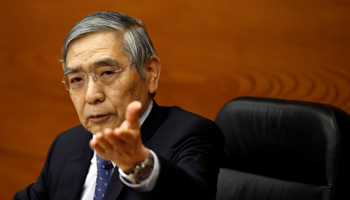 Bank of Japan Governor Haruhiko Kuroda (Reuters/Toru Hanai)