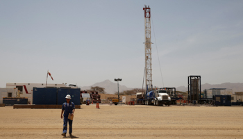 Tullow Oil explorational drilling site in Lokichar, Turkana County, Kenya, February 2018 (Reuters/Baz Ratner)