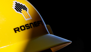 A Rosneft worker’s helmet in Vietnam (Reuters/Maxim Shemetov)