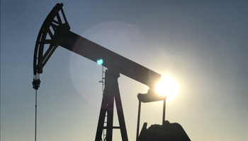 An oil pump in the Permian Basin near Midland, Texas (Reuters/Ernest Scheyder)