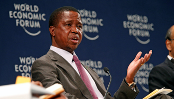 Zambia’s President Edgar Lungu (Reuters/Rogan Ward)