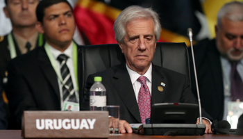 President Tabare Vazquez (Reuters/Andres Stapff)