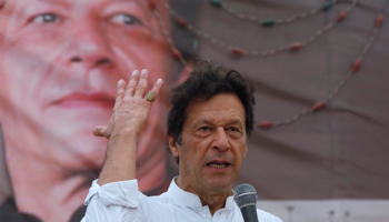 Pakistan Tehreek-e-Insaf Chairman Imran Khan (Reuters/Akhtar Soomro)