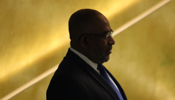 President Azali Assoumani of Comoros (Reuters/Carlo Allegri)