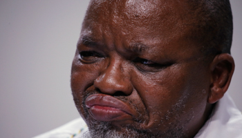 South Africa's Minister of Mineral Resources Gwede Mantashe (Reuters/Siphiwe Sibeko)