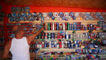 A small shop in Sochi during the Football World Cup (Reuters/Hannah McKay)
