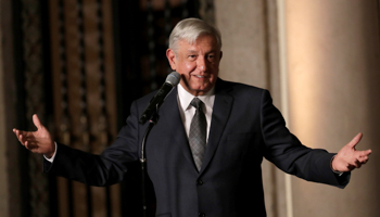 President-elect Andres Manuel Lopez Obrador (Reuters/Henry Romero)