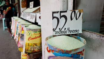 Rice at a food market in Metro Manila (Reuters/Erik De Castro)