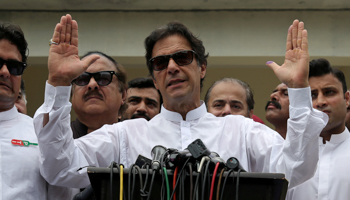 Pakistani Prime Minister Imran Khan (Reuters/Athit Perawongmetha)