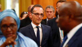 German Foreign Minister Heiko Maas attends the High Conference on the Lake Chad Region in Berlin, September 2018 (Reuters/Axel Schmidt)
