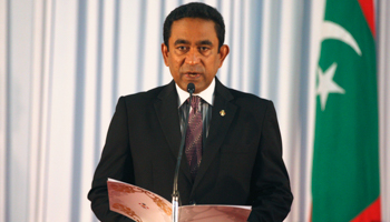 President Abdulla Yameen (Reuters/Waheed Mohamed)