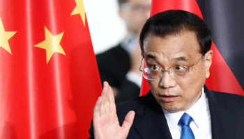 Chinese Premier Li Keqiang (Reuters/Hannibal Hanschke)