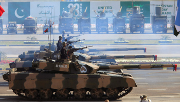 A Pakistan Day military parade (Reuters/Faisal Mahmood)