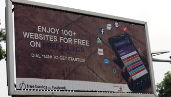 A billboard for Facebook’s ‘Free Basics’ service, Abuja, Nigeria (Reuters/Afolabi Sotunde)
