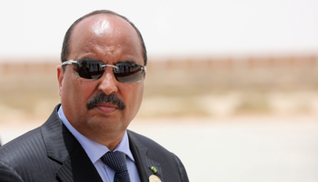 Mauritanian President Mohamed Ould Abdel Aziz, July 2 (Reuters/Ludovic Marin)