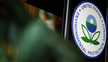 The US Environmental Protection Agency (EPA) sign is seen at EPA headquarters in Washington (Reuters/Ting Shen)