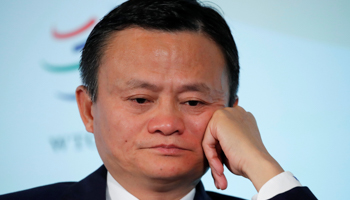 Alibaba’s chairman, Jack Ma (Reuters/Denis Balibouse)