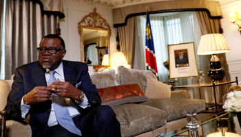 Namibian President Hage Geingob (Reuters/Stefan Wermuth)