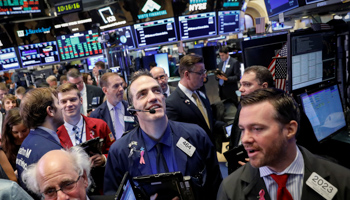 Traders work on the floor of the New York Stock Exchange (Reuters/Brendan McDermid)