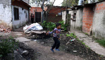 A shantytown in Greater Buenos Aires. (Reuters/Marcos Brindicci)