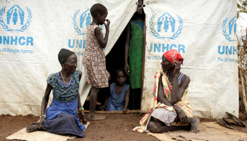 South Sudanese refugees at the Nguenyyiel refugee camp in Ethiopia (Reuters/Tiksa Negeri)