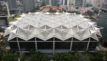 The Suntec Singapore Convention and Exhibition Centre, venue for the 33rd ASEAN summit (Reuters/Tim Chong)