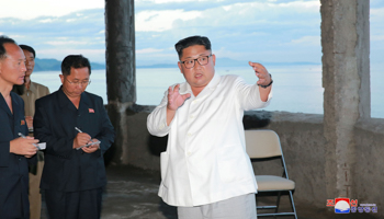 North Korean leader Kim Jong-un (Reuters/Korean Central News Agency)