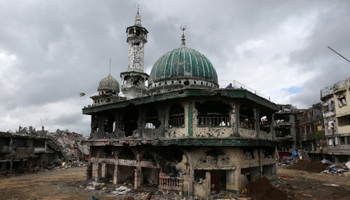 A damaged mosque in Marawi (Reuters/Romeo Ranoco)