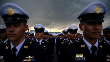 Thai military cadets (Reuters/Athit Perawongmetha)