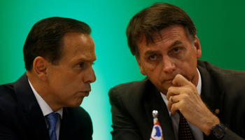 Sao Paulo Governor-elect Joao Doria and President-elect Jair Bolsonaro (Reuters/Adriano Machado)