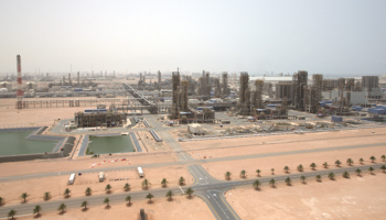 The Bourouge petrochemical facility in the United Arab Emirates, May 2018 (Reuters/Christopher Pike)