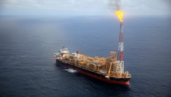 The Kaombo Norte floating oil platform off the coast of Angola (Reuters/Stephen Eisenhammer)