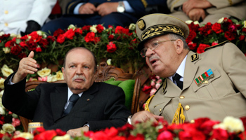 Algeria's President Abdelaziz Bouteflika (L) with General Ahmed Gaid Salah in 2012 (Reuters/Ramzi Boudina)