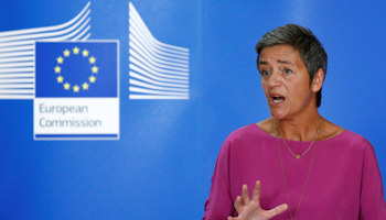European Competition Commissioner Margrethe Vestager (Reuters/Francois Lenoir)
