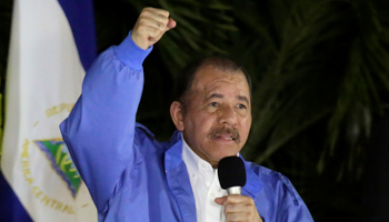 Nicaraguan President Daniel Ortega (Reuters/Jorge Cabrera)